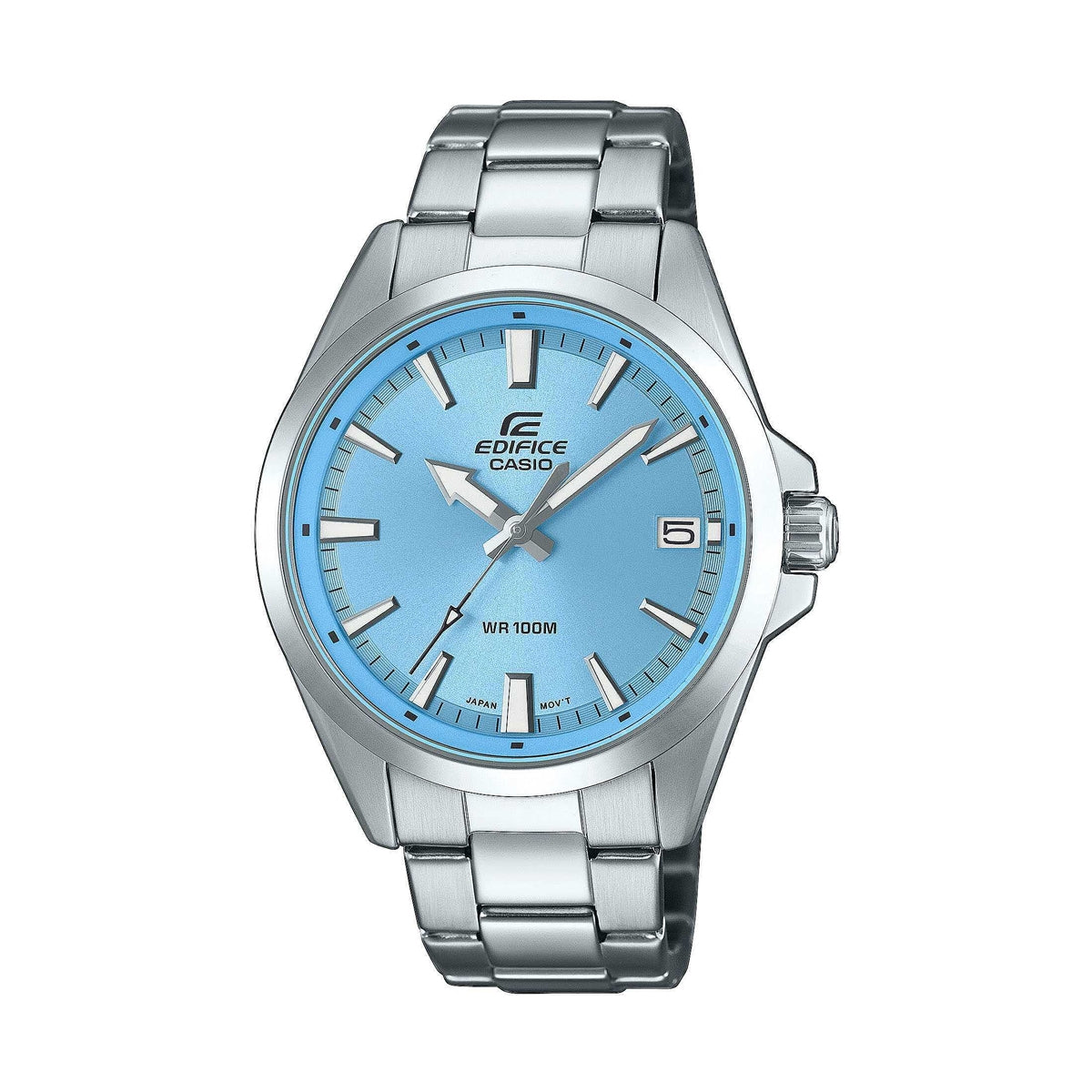 CASIO EDIFICE CLASSIC DATE - СВЕТЛО-ГОЛУБОЙ EFV-100D-2BVUEF