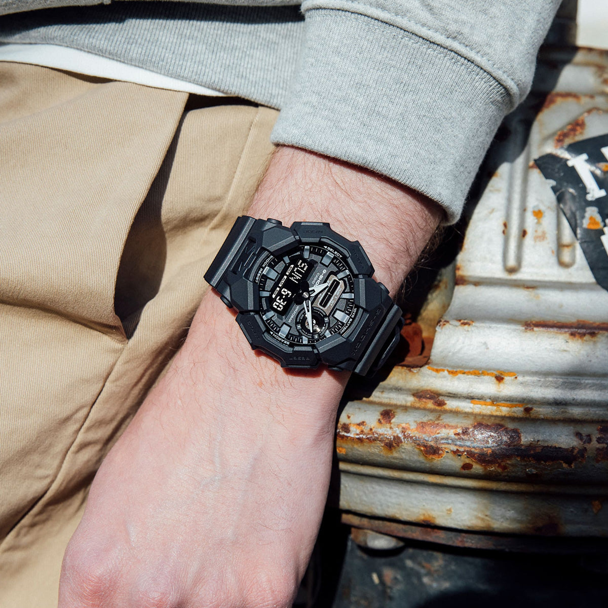 CASIO G-SHOCK НОВЫЕ ПРОЧНЫЕ БАЗОВЫЕ Цифровые 10-летние батареи GA-010-1A1ER