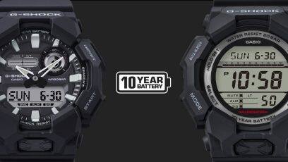 CASIO G-SHOCK NEW RUGGED BASIC Digital 10-Year Battery GA-010-5AER
