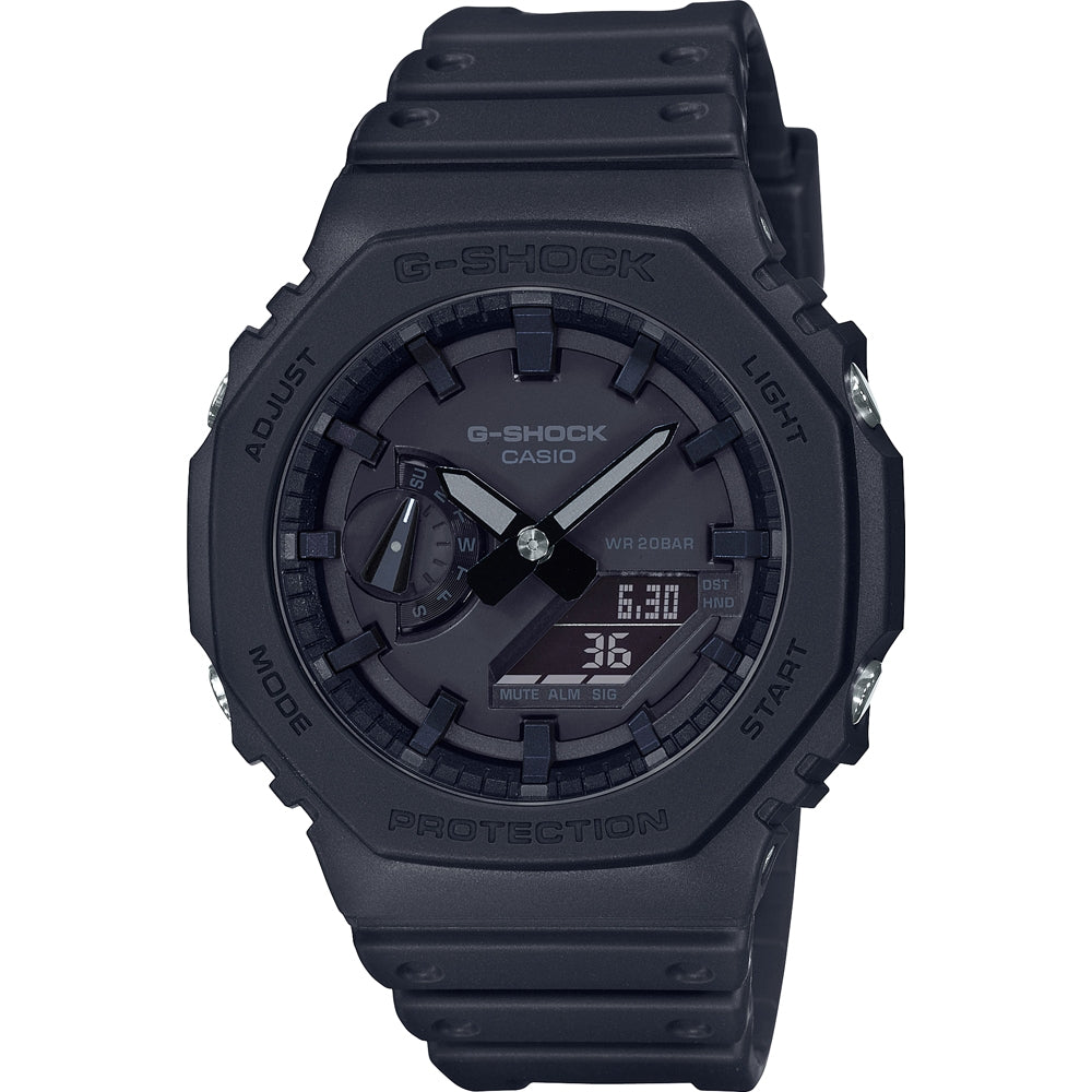 CASIO G-SHOCK OAK - ALL BLACK GA-2100-1A1ER
