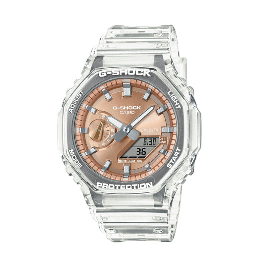 CASIO G-SHOCK BRIGHT METALLIC - РОЗОВОЕ ЗОЛОТО GA-2100BM-7A5ER