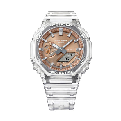 CASIO G-SHOCK BRIGHT METALLIC - ROSE GOLD GA-2100BM-7A5ER
