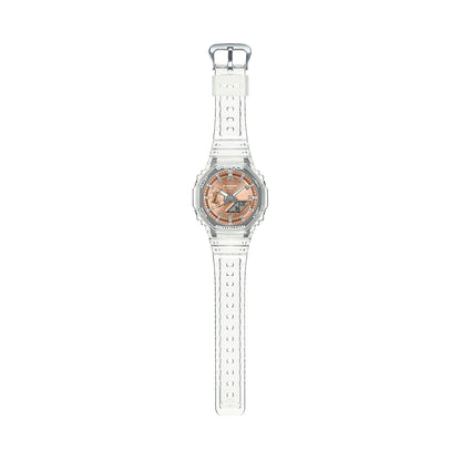 CASIO G-SHOCK BRIGHT METALLIC - ROSE GOLD GA-2100BM-7A5ER
