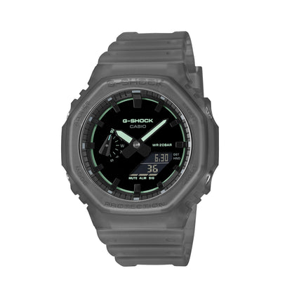 CASIO G-SHOCK OAK – SMOKE LIGHT SĒRIJA – MELNS ***JAUNUMS!*** GA-2100K-1AER