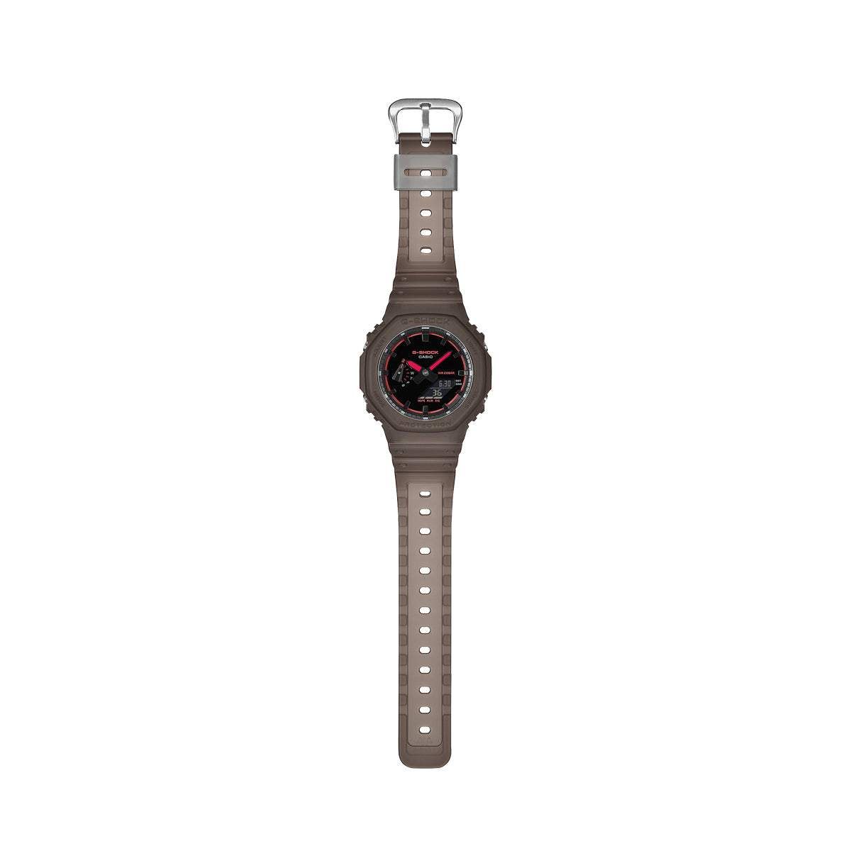 CASIO G-SHOCK OAK - SMOKE LIGHT SERIE - КОРИЧНЕВЫЕ ***НОВЫЕ!*** GA-2100K-5AER
