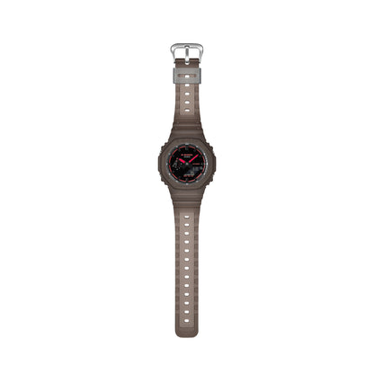 CASIO G-SHOCK OAK - SMOKE LIGHT SERIE - КОРИЧНЕВЫЕ ***НОВЫЕ!*** GA-2100K-5AER