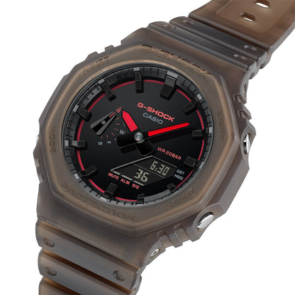 CASIO G-SHOCK OAK - SMOKE LIGHT SERIE - КОРИЧНЕВЫЕ ***НОВЫЕ!*** GA-2100K-5AER