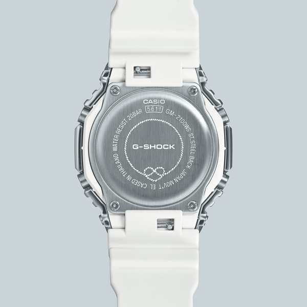 CASIO G-SHOCK OAK METAL COVERED - PRECIOUS HEART SERIE ***** GM-2100WS-7AER