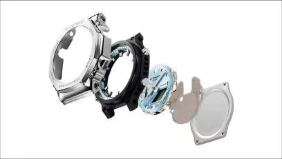 CASIO G-SHOCK OAK G-STEEL CLASSIC SILVER GM-2110D-7AER