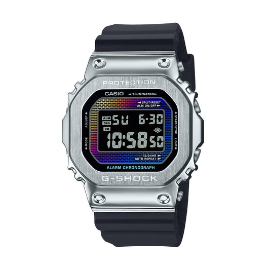 CASIO G-SHOCK THE ORIGIN METAL COVERED – RAINBOW BRICK WALL SĒRIJA GM-5600RW-1ER