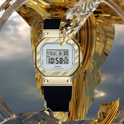 CASIO G-SHOCK OAK METAL COVERED COMPACT - BELLE COURBE SĒRIJA GM-S5600BC-1ER