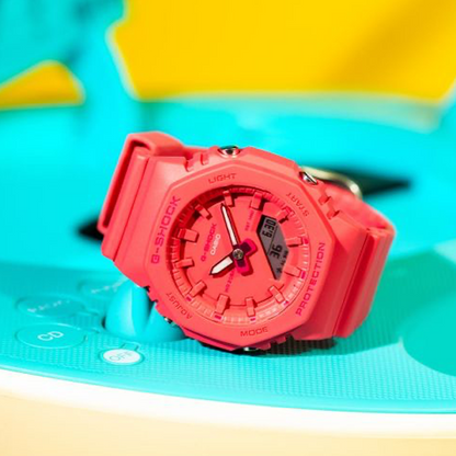 CASIO G-SHOCK OAK COMPACT - TONE ON TONE SERIE PINK ****** GMA-P2100-4AER