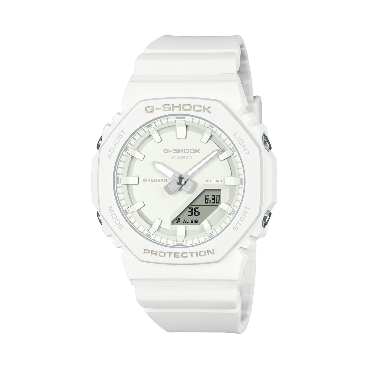 CASIO G-SHOCK СЕРИЯ TONE ON TONE — БЕЛЫЕ GMA-P2100M-7AER