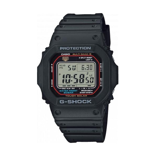 CASIO G-SHOCK modelis THE ORIGIN - SOLAR ATOMIC RADIO CONTROLLED - BLACK