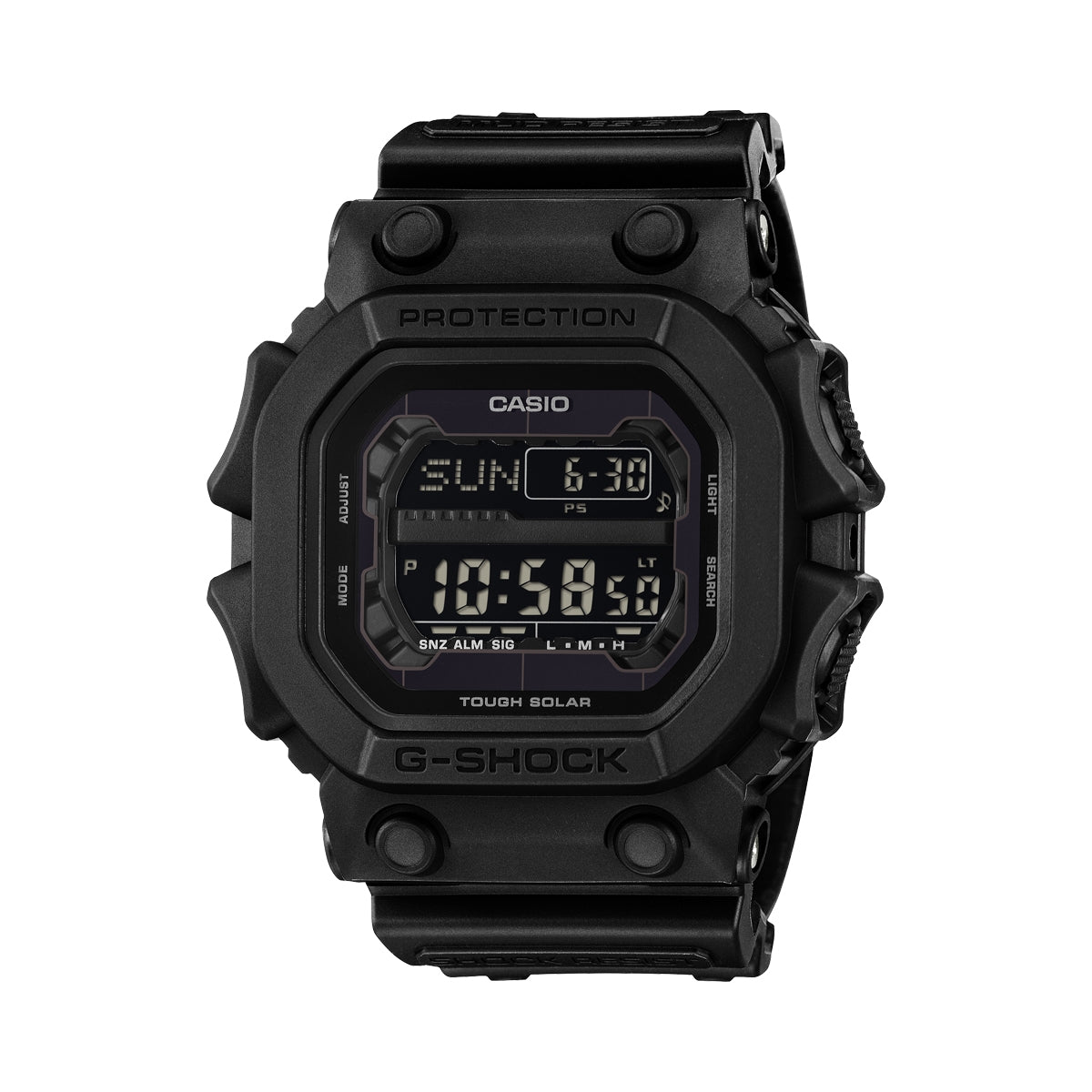 CASIO G-SHOCK THE KING XL - ALL BLACK - BALTS APGAISMOJUMS GX-56UBB-1ER