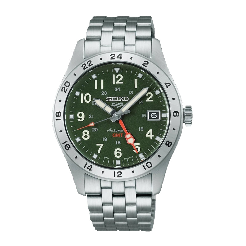 SEIKO 5 SPORTS FIELD GMT - ЗЕЛЕНЫЕ HDB001K1