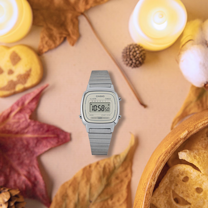 CASIO VINTAGE ICONIC MINI STEEL - KRĒMA LA670WEA-8AEF