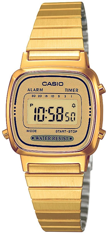 CASIO VINTAGE ICONIC MINI STEEL - GOLD LA670WEGA-9EF