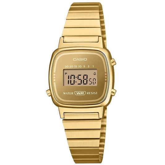 CASIO VINTAGE ICONIC MINI STEEL - ЗОЛОТЫЕ LA670WEGS-9AEF