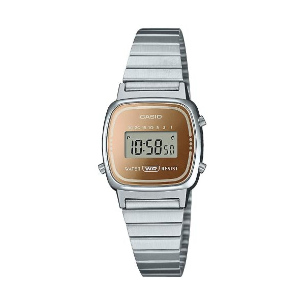 CASIO VINTAGE ICONIC MINI STEEL - BRONZA ****** LA670WES-4AEF