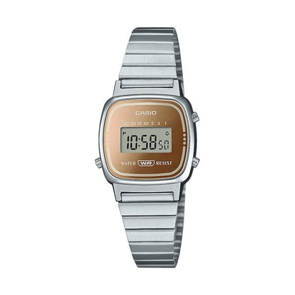 CASIO VINTAGE ICONIC MINI STEEL - BRONZA ****** LA670WES-4AEF