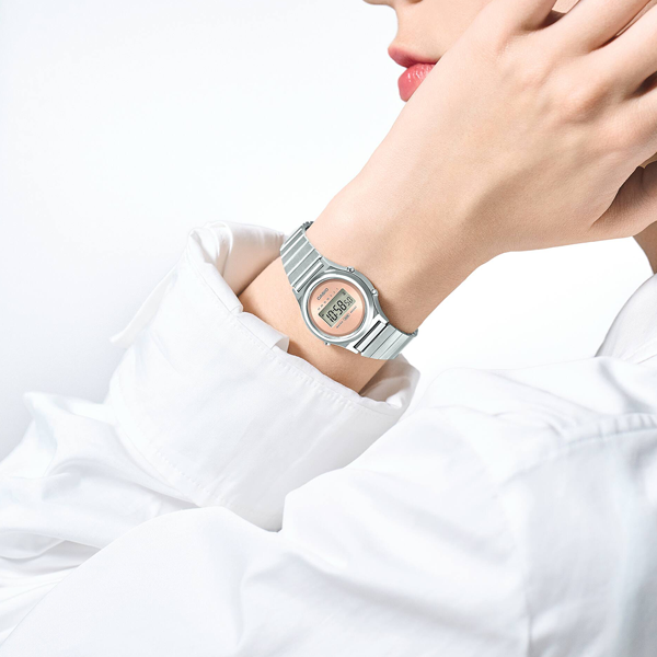 CASIO VINTAGE MINI COLLECTION SLIM ROUND — АНТИЧНЫЙ РОЗОВЫЙ LA700WE-4AEF
