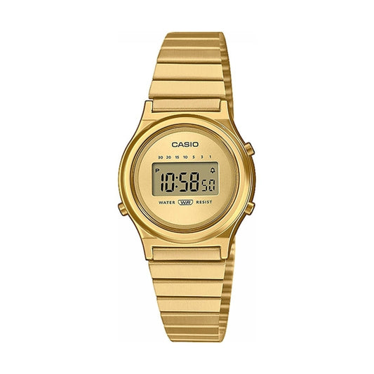 CASIO VINTAGE MINI COLLECTION SLIM ROUND - GOLD LA700WEG-9AEF