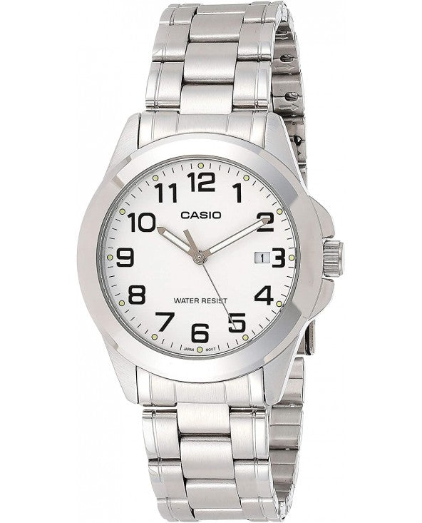 CASIO COLLECTION LADY DATE - WHITE LTP-1215A-7B2DF
