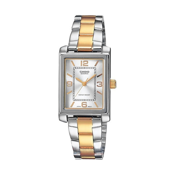 CASIO COLLECTION TANK, TĒRAUDS&ZELTS - ARGENTEE LTP-1234PSG-7AEG