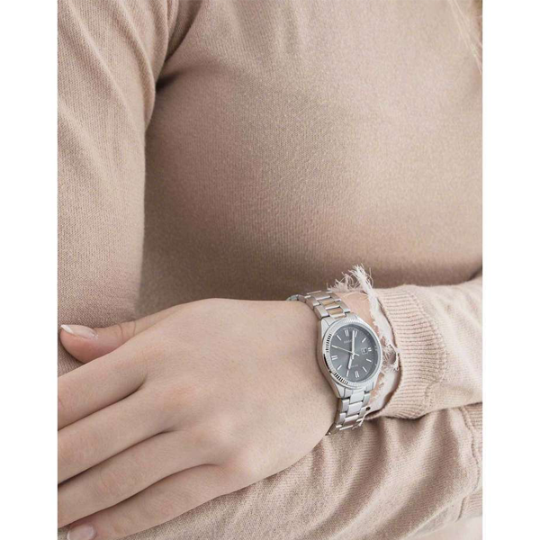CASIO COLLECTION LADY DATE - BLACK LTP-1302PD-1A1VEG