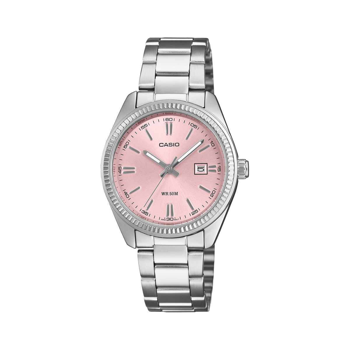 CASIO COLLECTION LADY DATE — РОЗОВЫЕ LTP-1302PD-4AVEF