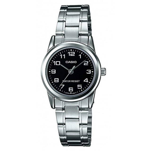 CASIO COLLECTION ЖЕНСКИЕ 3 СТРЕЛКИ - ЧЕРНЫЕ LTP-V001D-1BUDF