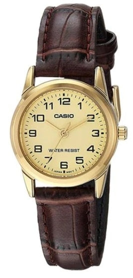 CASIO COLLECTION LADY 3H ZELTA, ĀDAS - ZELTA LTP-V001GL-9BUDF