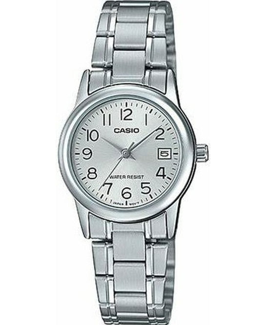 CASIO COLLECTION LADY DATE - SILVER LTP-V002D-7BUDF