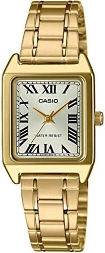 CASIO COLLECTION LADY TANK, ALLOY - GOLD LTP-V007G-9BUDF