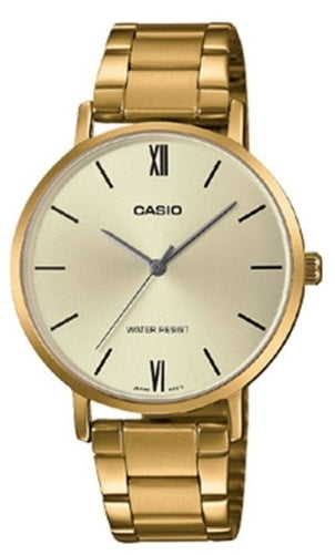 CASIO COLLECTION MINIMAL GOLD - GOLD LTP-VT01G-9BUDF