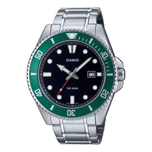 CASIO COLLECTION DIVER DATE 200M - ZAĻS MDV-107D-3AVDF