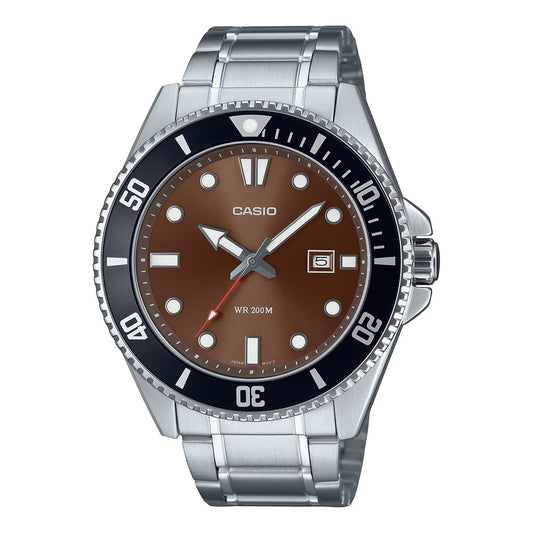 CASIO COLLECTION DIVER DATE 200M - BRŪNS MDV-107D-5AVDF