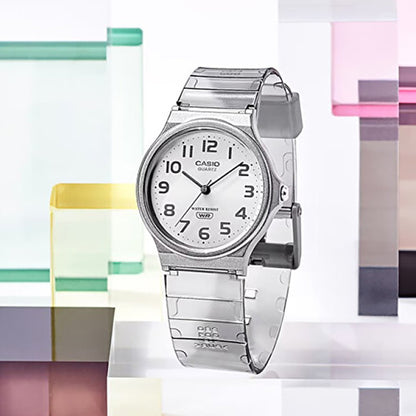CASIO COLLECTION POP CAURSPĪDĪGI PELĒKS MQ-24S-8BEF