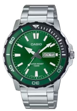 CASIO SPORT modelis DIVER 100M - MEŽA ZAĻA