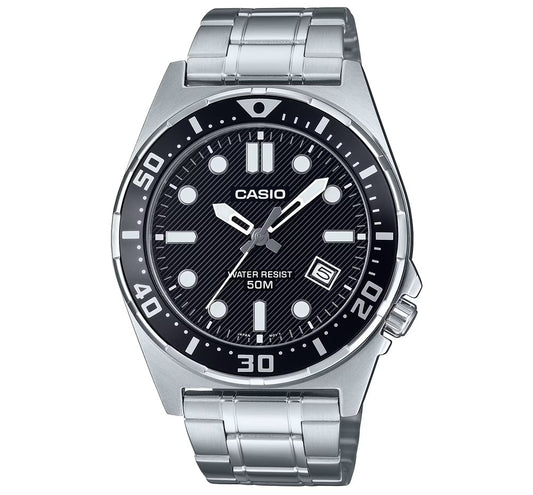 CASIO SPORT DIVER 50M - BLACK MTD-135D-1AVDF