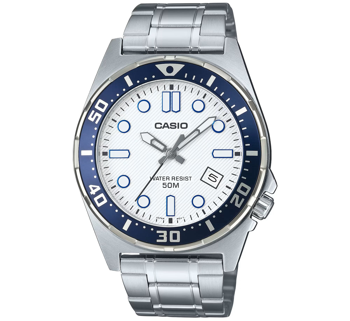 CASIO SPORT DIVER 50M - WHITE MTD-135D-7AVDF