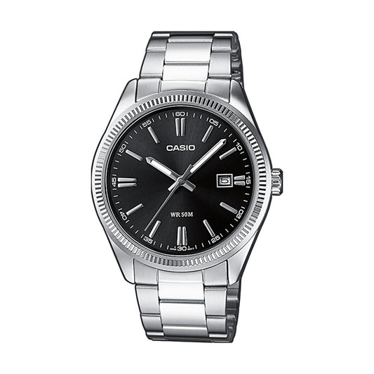CASIO COLLECTION DATE - BLACK MTP-1302PD-1A1VEF