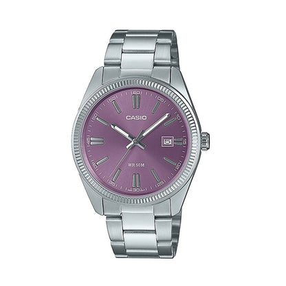 CASIO COLLECTION MAN DATE - LILAC - MAN MTP-1302PD-6AVEF