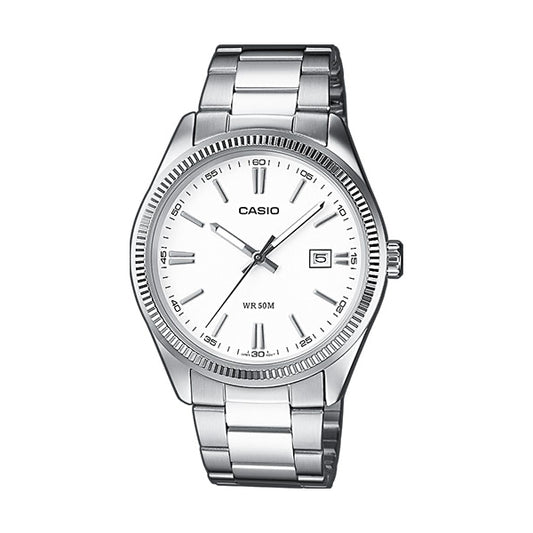 CASIO COLLECTION DATE - WHITE MTP-1302PD-7A1VEF