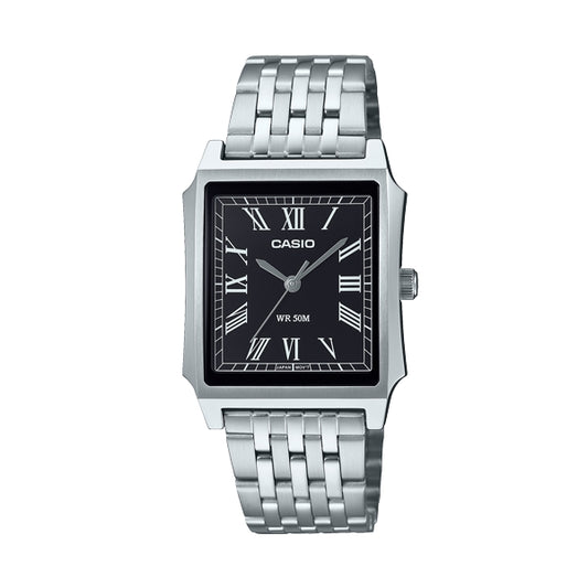 CASIO TIMELESS COLLECTION TANK - СТАЛЬНОЙ ЧЁРНЫЙ MTP-B190D-1BVEF