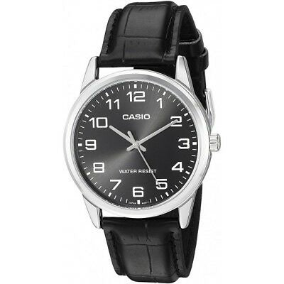 CASIO COLLECTION PULKSTENIS AR ĀDAS SIRSNIŅU - MELNS MTP-V001L-1BUDF