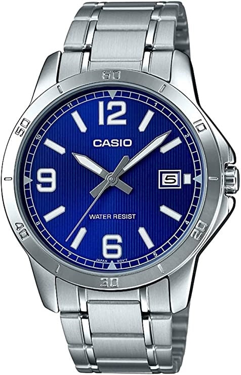 CASIO COLLECTION CASUAL DATE - BLUE MTP-V004D-2BUDF
