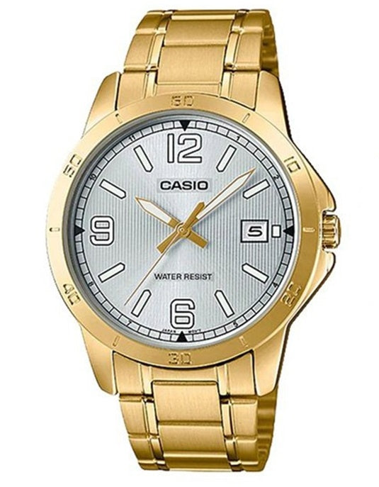 CASIO COLLECTION CASUAL DATE, GOLD - SILVER MTP-V004G-7B2UDF