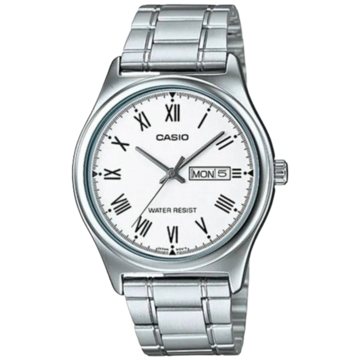 CASIO COLLECTION DAY DATE — БЕЛЫЙ MTP-V006D-7BUDF
